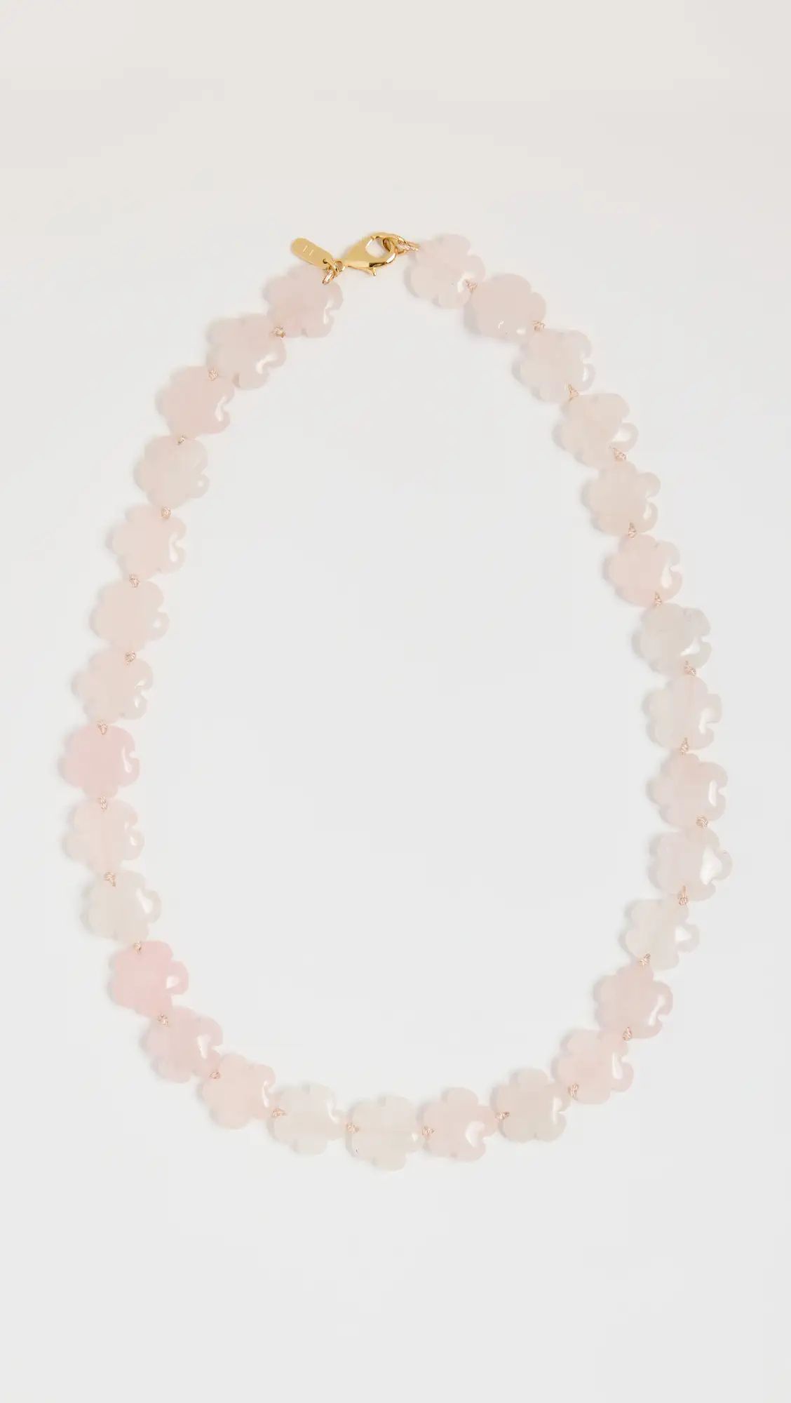 Loeffler Randall Mina Floral Beaded Necklace | Shopbop | Shopbop