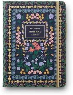 RIFLE PAPER CO. Journal with Pen | Hardcover Journal with Foil Accents, (144 Pages, Elastic Band ... | Amazon (US)