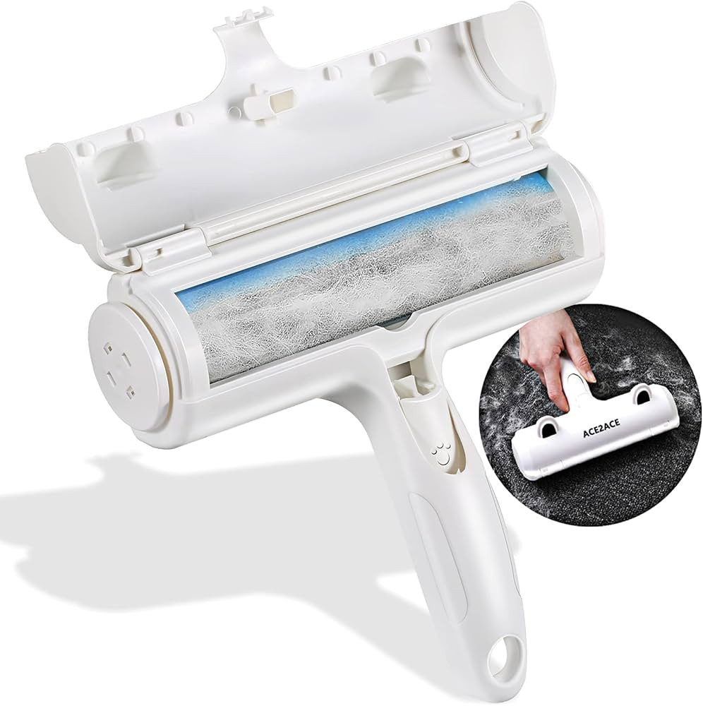 Pet Hair Remover Roller, ACE2ACE Reusable Animal Hair Removal Brush for Dogs and Cats, Self Clean... | Amazon (CA)