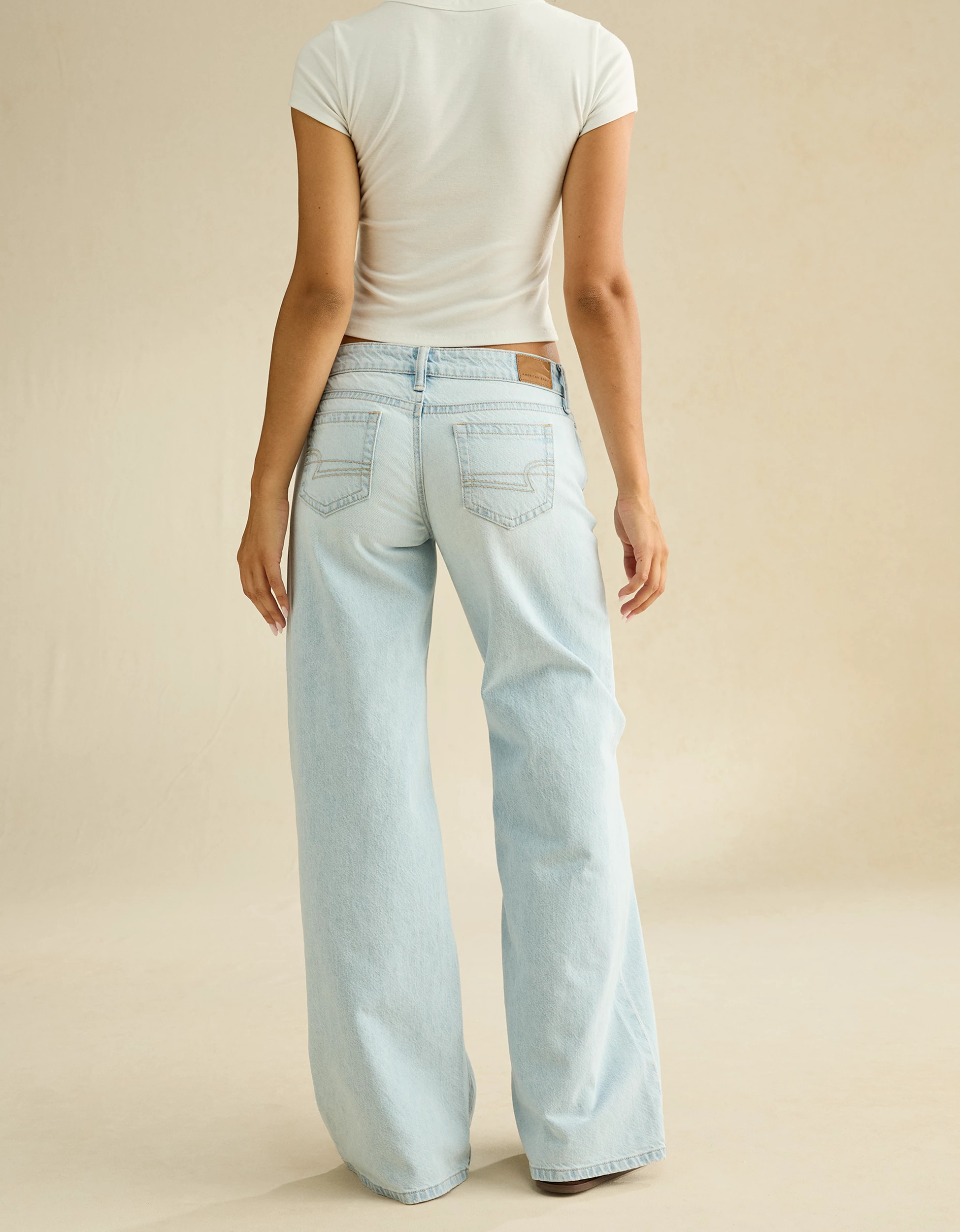 AE Lowest-Rise Baggy Wide-Leg Jean | American Eagle Outfitters (US & CA)