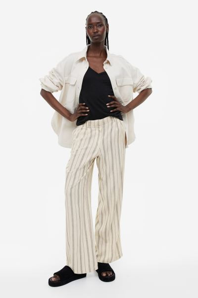 Linen-blend Pants | H&M (US + CA)