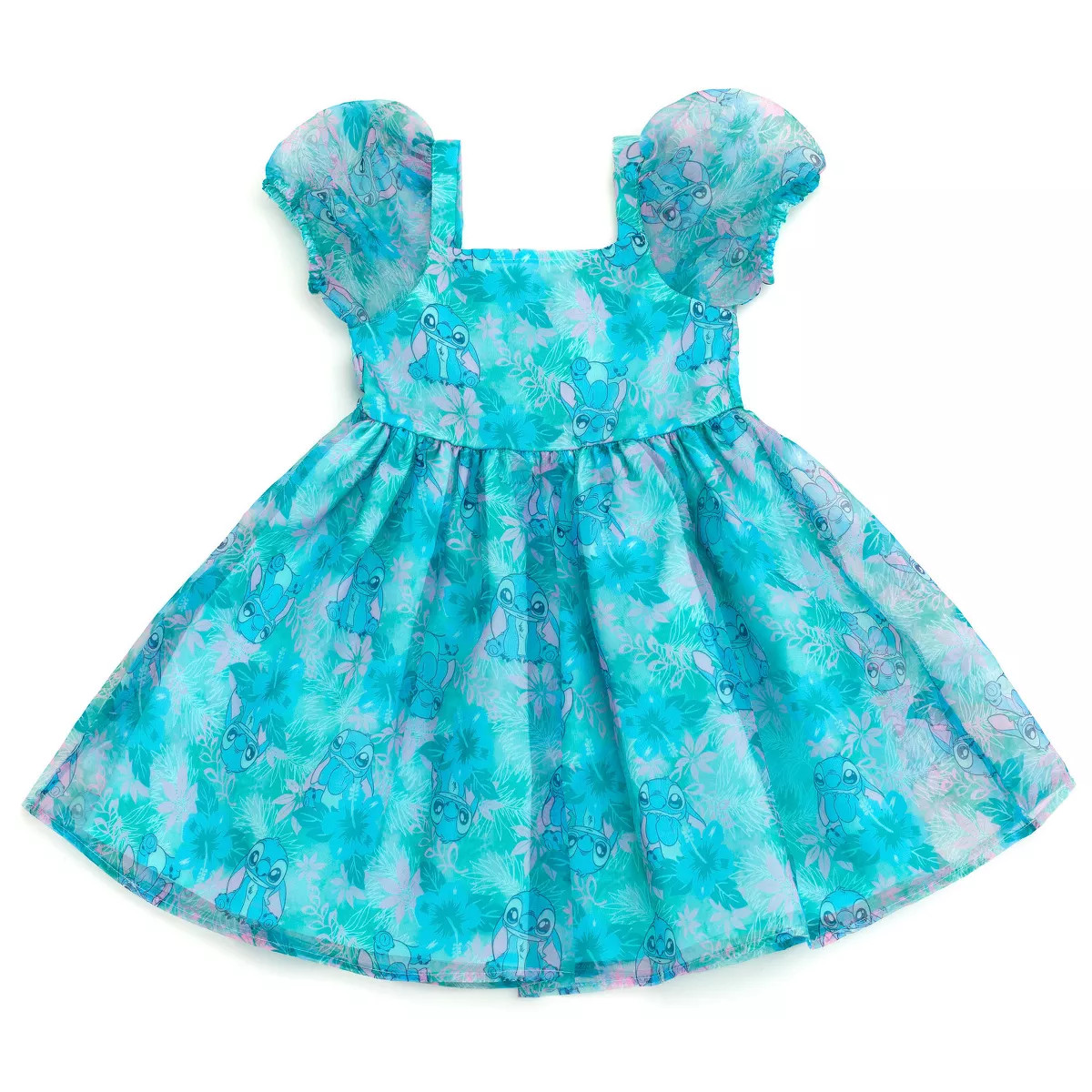 Disney Junior Square Neck Pleated Dress | Target