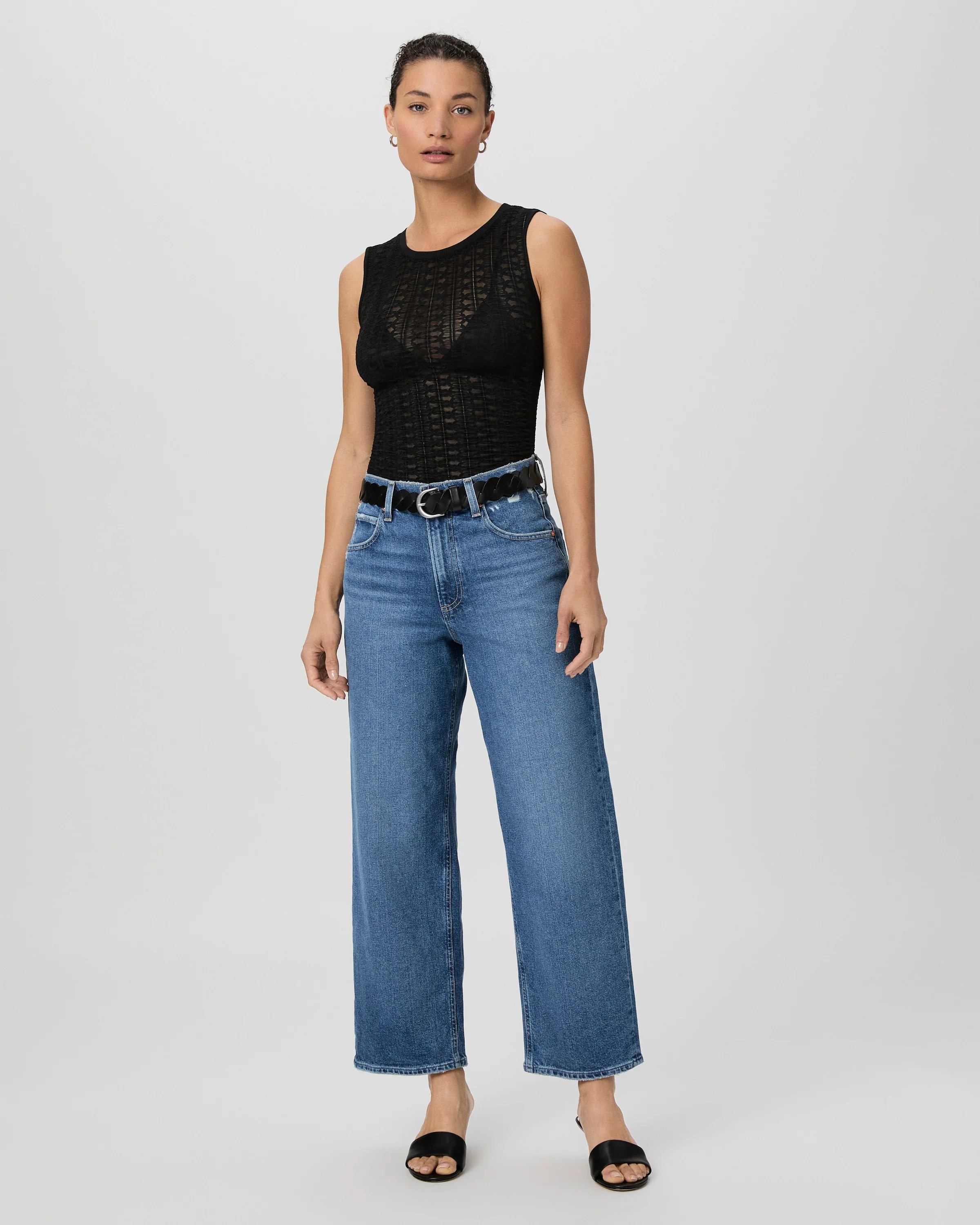 Cameron Ankle Straight Jean | Paige