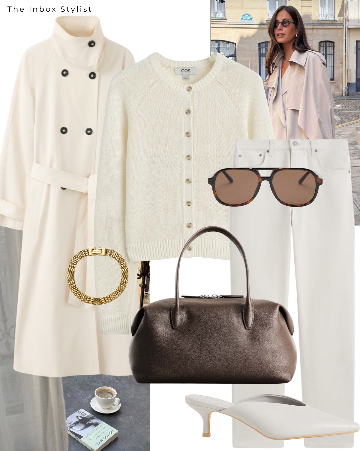 Keep things simple yet refined with tonal layers of soft cream.

#LTKautumn #LTKstyletip #LTKjeans