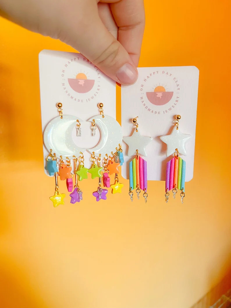 Celestial Earrings - Etsy | Etsy (US)