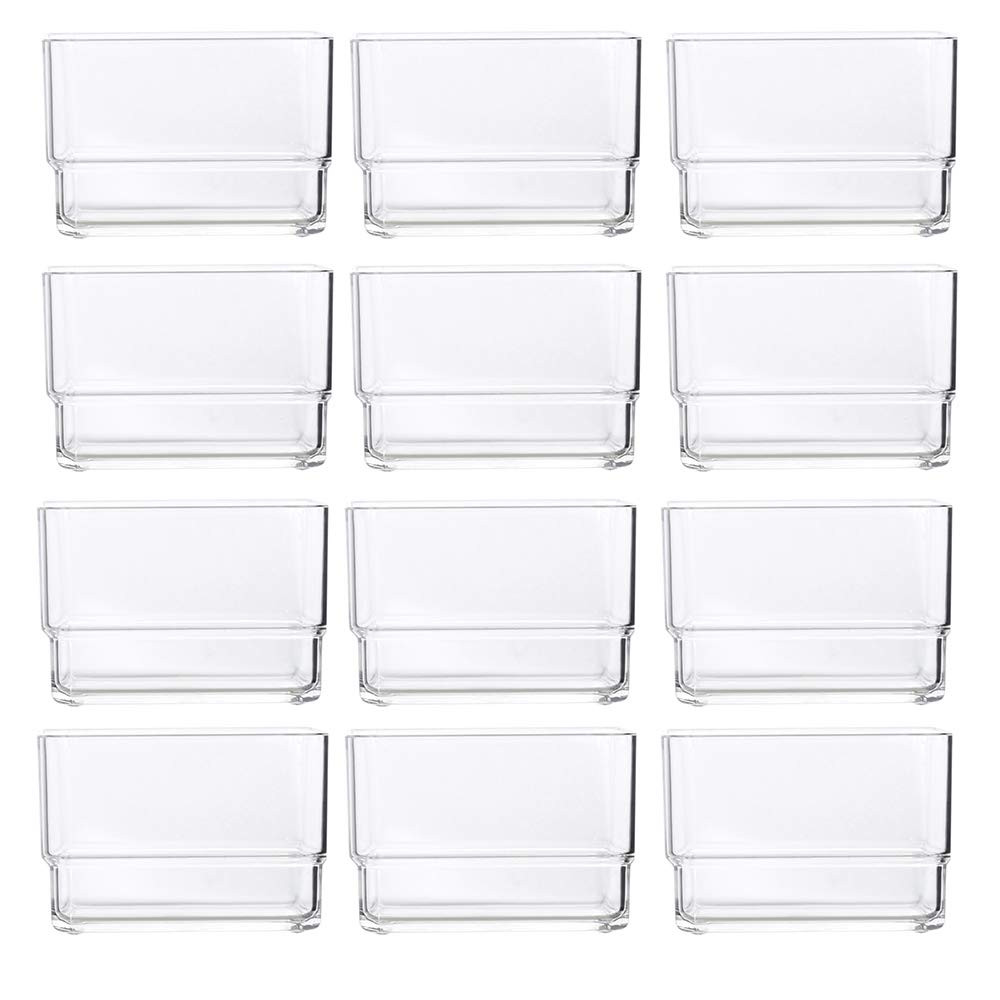 STORi Clear Plastic Drawer Organizers 3" x 3" x 2" l Set of 12 | Amazon (US)