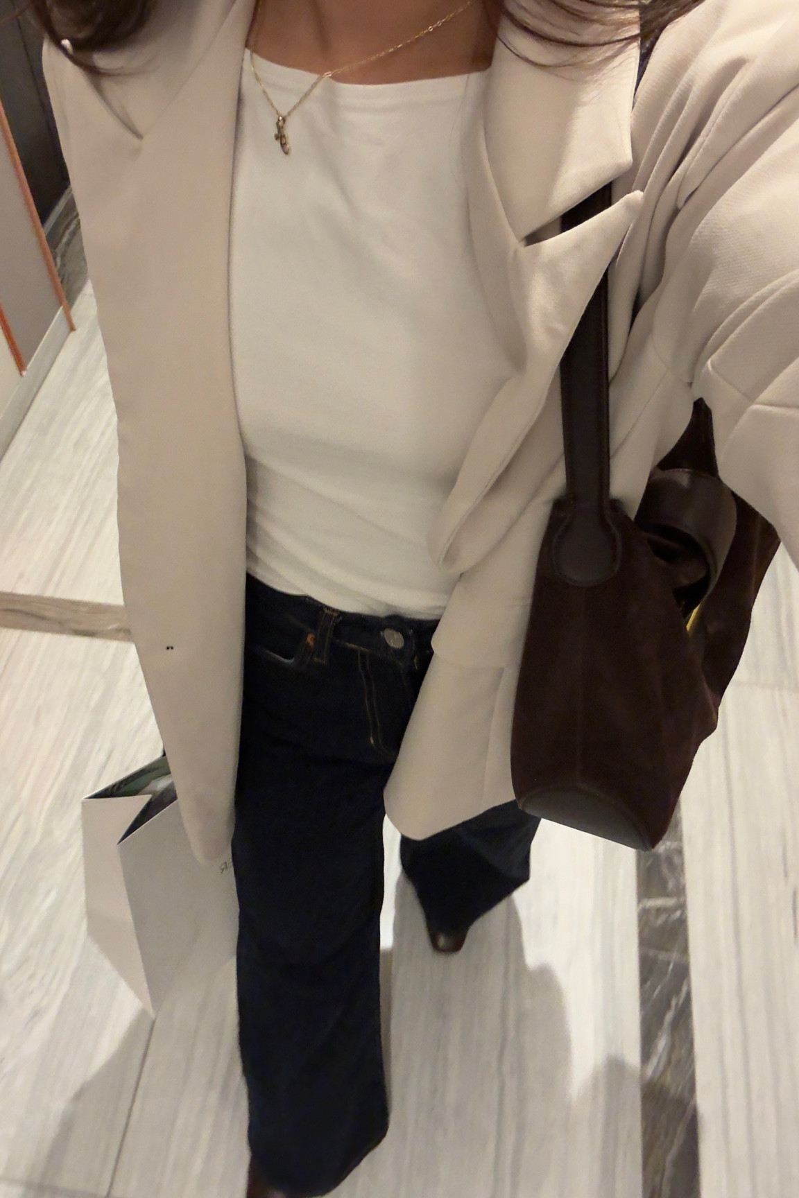 Casual fall outfit 🤎

#LTKStyleTip #LTKShoeCrush #LTKItBag