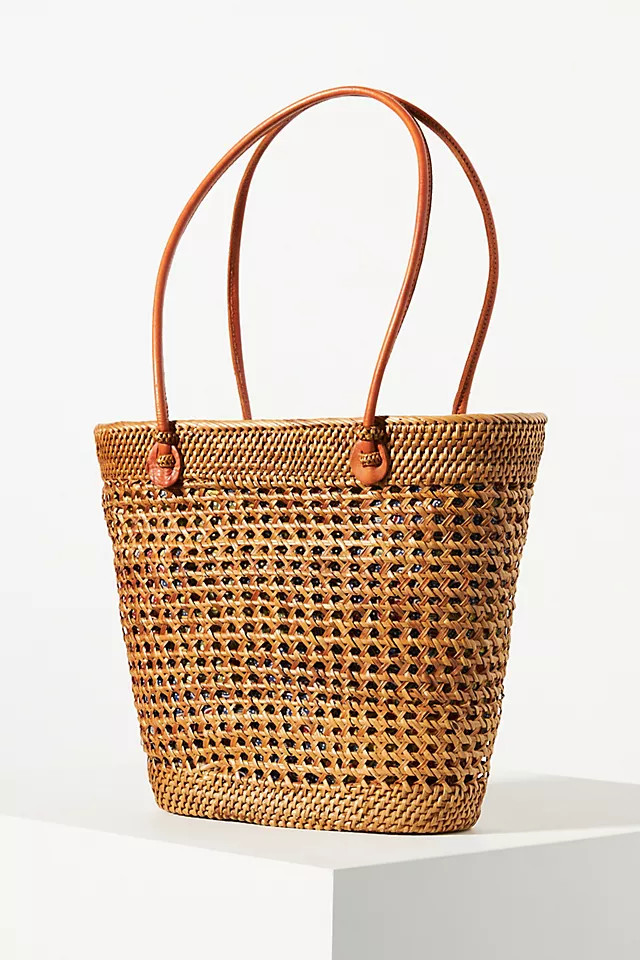 Rattan Basket Clutch | Anthropologie (US)