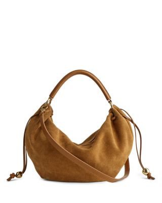 Camren Gathered Suede Shoulder Bag | Bloomingdale's (US)
