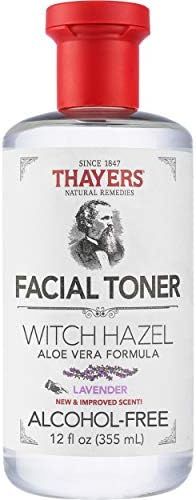 THAYERS Alcohol-Free Lavender Witch Hazel Facial Toner with Aloe Vera Formula, 12 Ounce | Amazon (US)