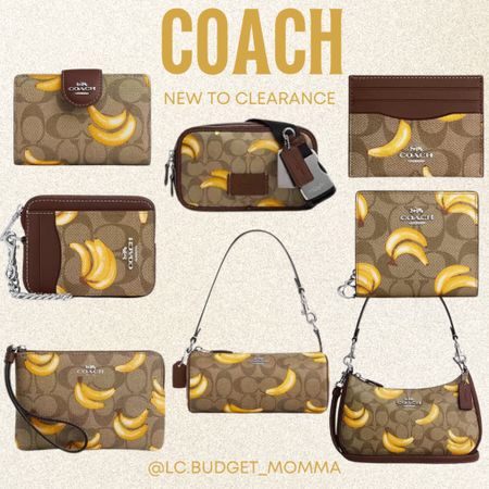 Coach Banana Collection! Clearance Prices! 


#sale #banana #coach #bag #purse #wallet #coachbag #clearance #boujeeonabudget #crossbody 

#LTKGiftGuide #LTKItBag #LTKSaleAlert