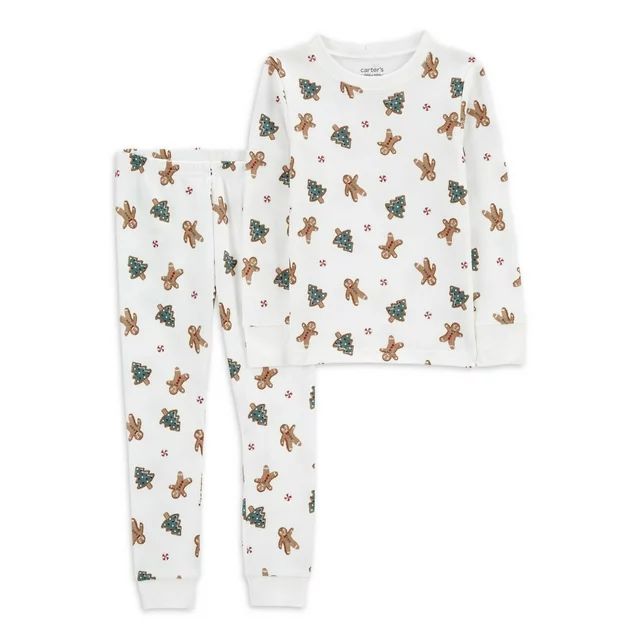 Carter's Child of Mine Toddler Christmas Pajama Set, 2-Piece, Sizes 12M-5T | Walmart (US)