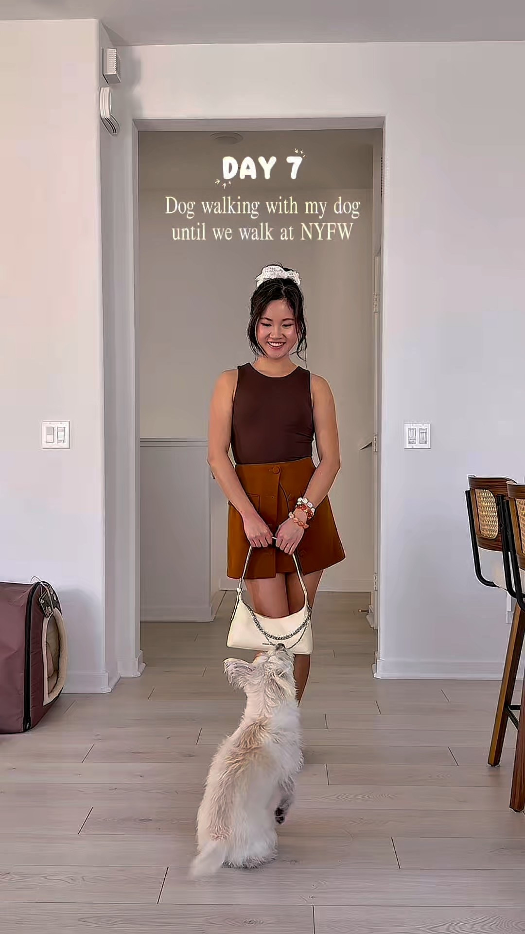 All brown summer outfit idea with fitted body con top and brown skorts 🤎 

#LTKStyleTip #LTKShoeCrush #LTKSeasonal