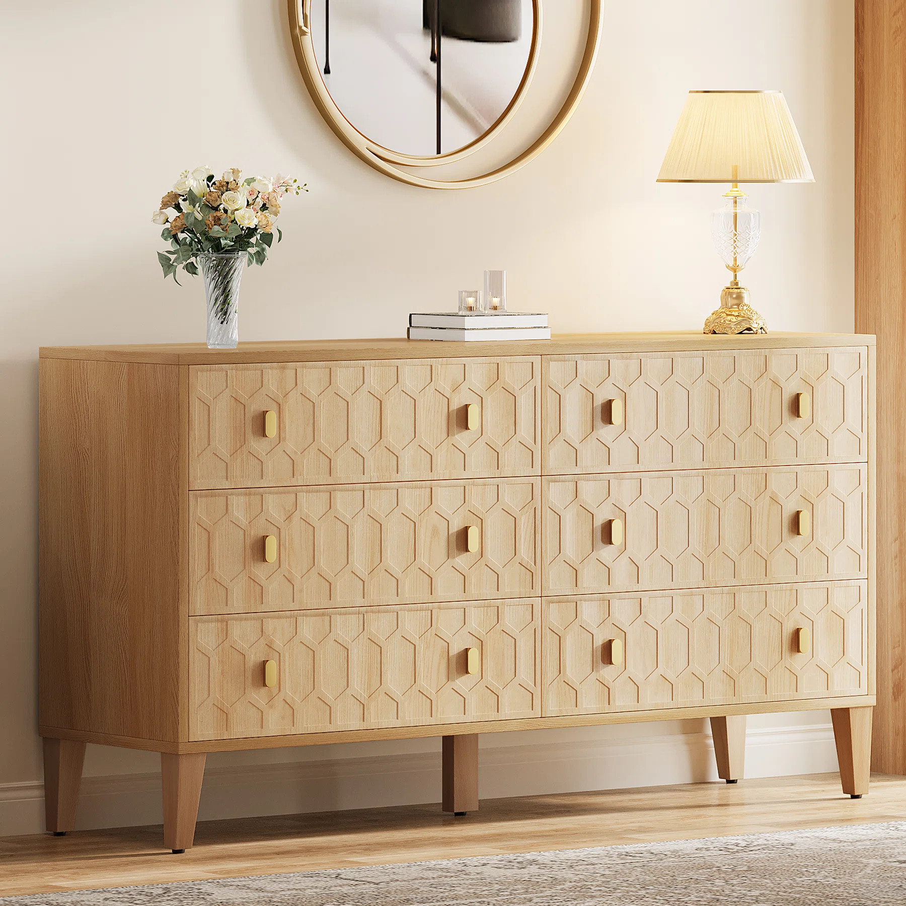 Union Rustic Layanni 6 - Drawer Dresser & Reviews | Wayfair | Wayfair North America