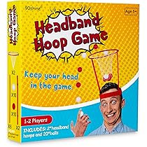 Christmas Gag Gifts Headband Hoop Ball Game White Elephant Exchange Party Xmas Holiday Fun Carnival  | Amazon (US)