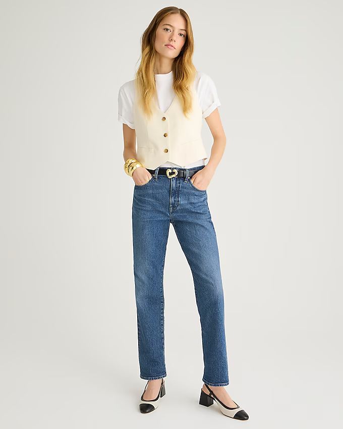 Classic straight jean in Bronson wash | J.Crew US