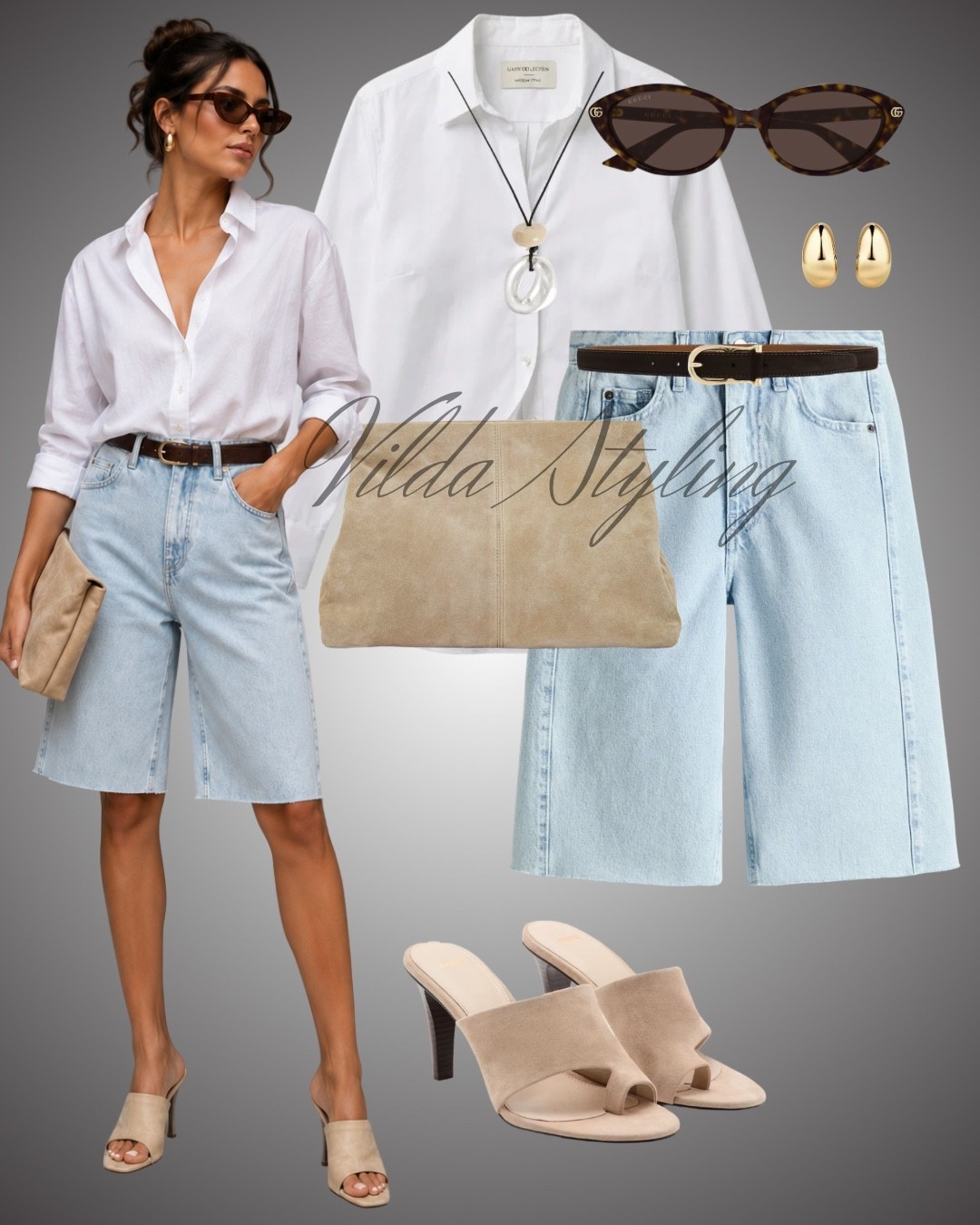 The ultimate summer uniform: crisp button-down and tailored bermuda shorts. This look is all about that effortless, sophisticated vibe.
#BermudaShorts #SummerStyle #LTKStyleEdit #ChicCasual #MinimalistStyle #SummerOutfitInspo

#LTKsummer #LTKjeans #LTKstyletip