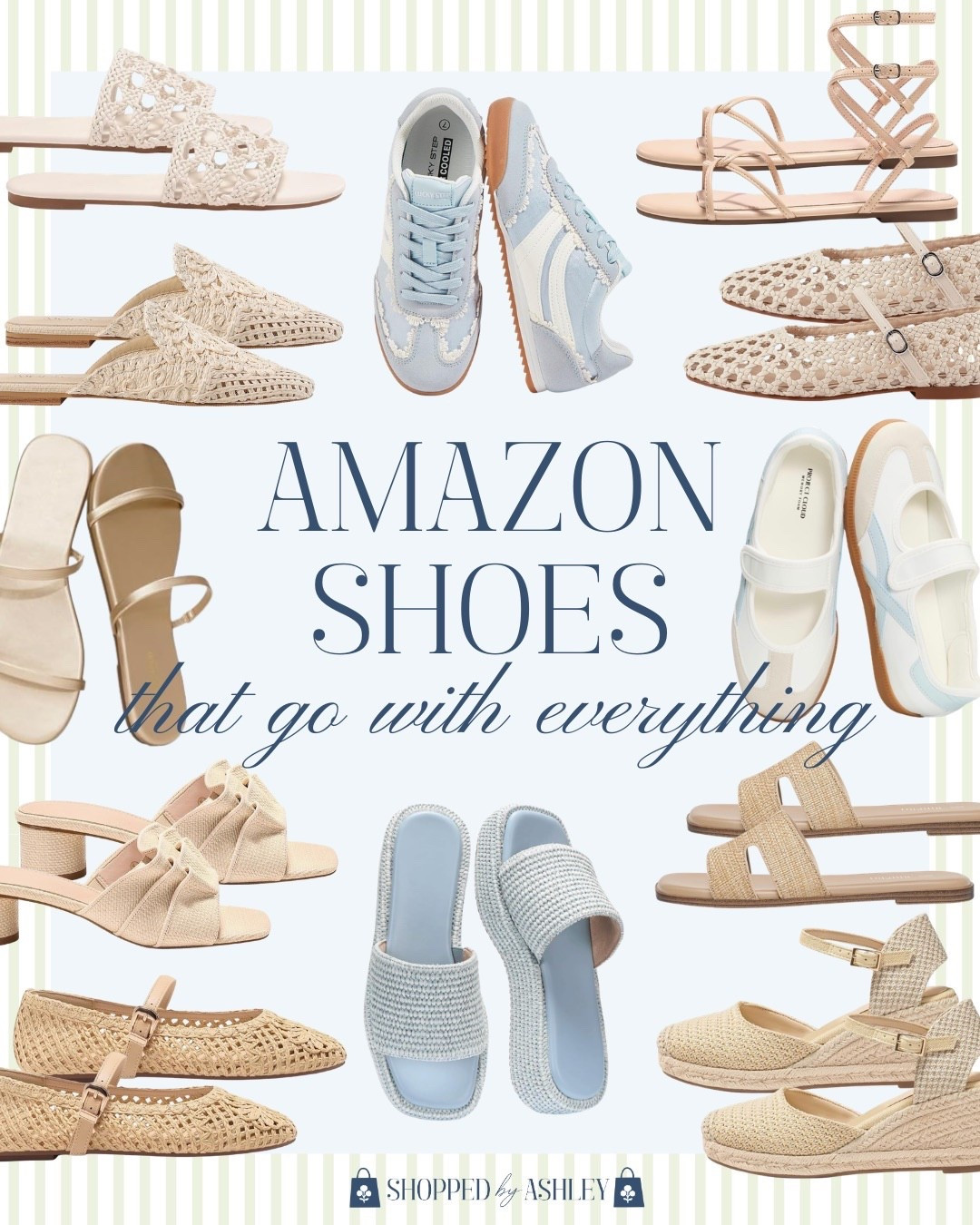 Amazon shoes that look way more expensive than they are!

Summer shoes, summer sandals, designer look, look for less, coastal style, Amazon style

#LTKootd