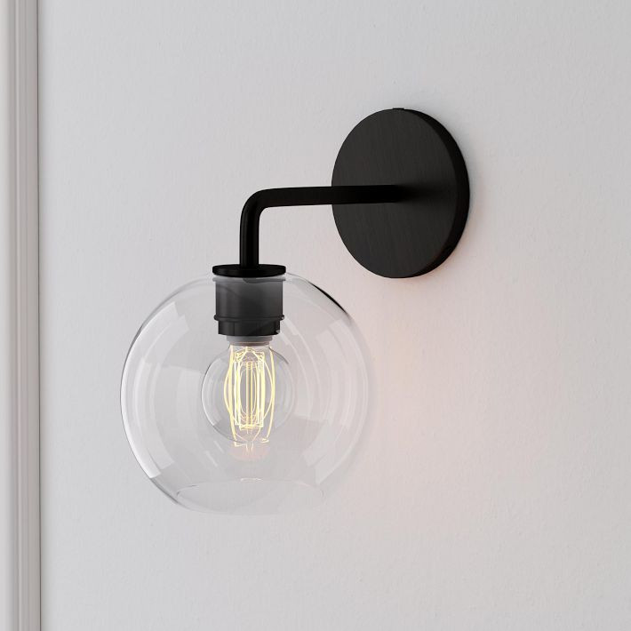 Sculptural Globe Sconce | West Elm (US)