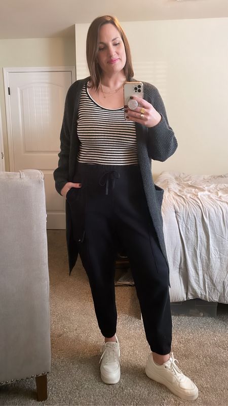 Saturday’s look ➰ Had a busy morning with Cha Cha - Acro dance & Urban Air bday party & now mama is spent 😅 But at least I was comfy in this Target look 😉

#LTKmidsize #LTKstyletip #LTKover40