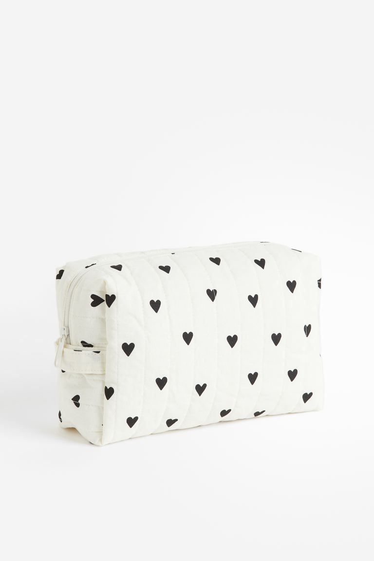 Patterned Diaper Bag - White/hearts - Home All | H&M US | H&M (US + CA)
