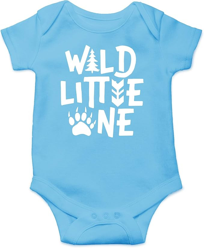 CBTwear Wild Little One - Let the Adventure Begin Coming Home Outfit - Cute Infant One-Piece Baby... | Amazon (US)