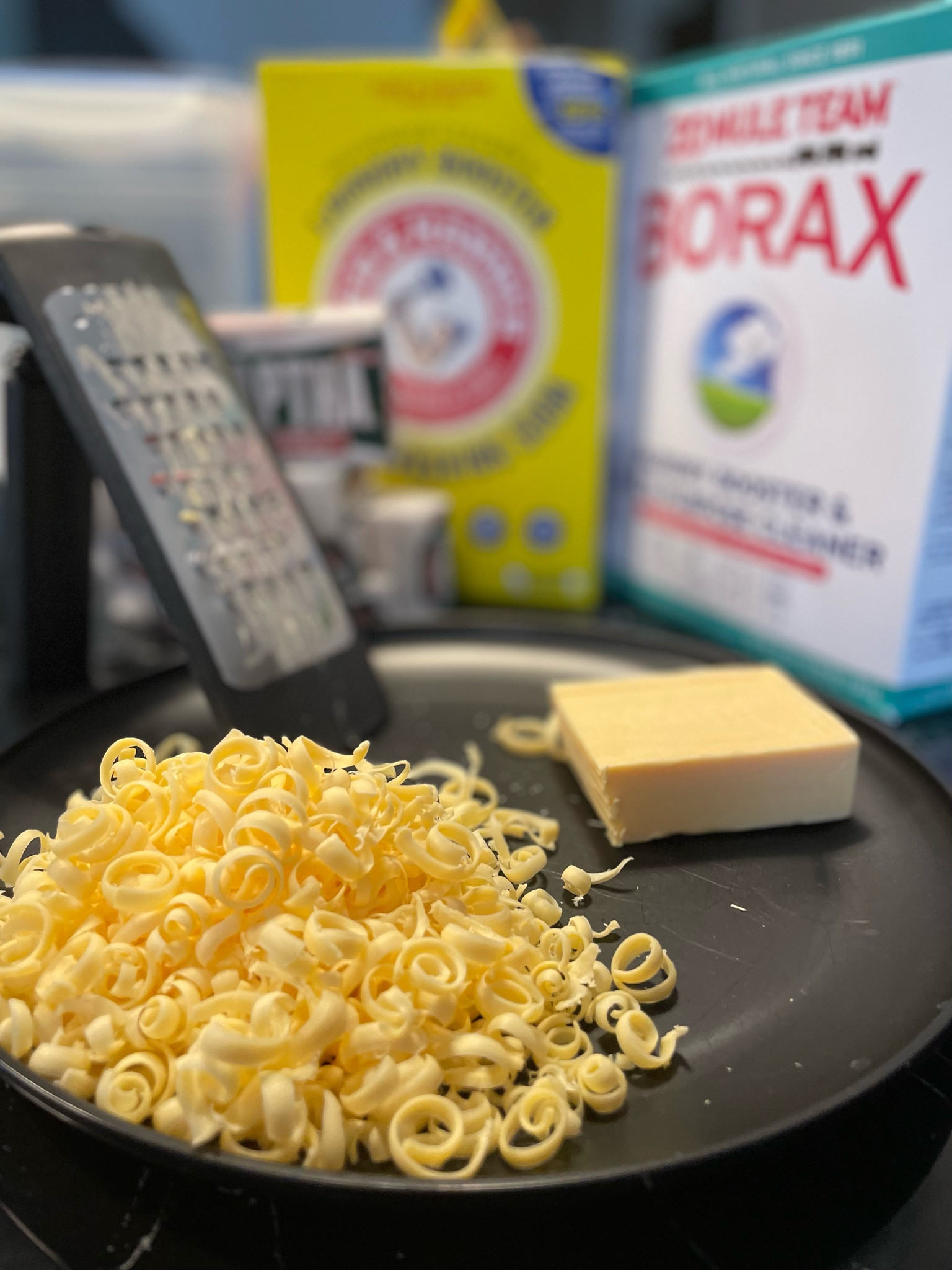 Diy laundry detergent: 

Found a video on tiktok and had to try this ! I made a huge batch that will last months! Laundry is soft and smells clean! I would definitely Recommend this ! 

6 bars nap 
1 box borax 
1 box armor hammer 
#diy #homestead #homesteading #sahm #housewife #holistic #nautral #diyer #diylaundrydetergent #laundryhack #tiktok #tiktokmademetryit #cleaning #cleaninghack 

#LTKunder50 #LTKhome #LTKfamily