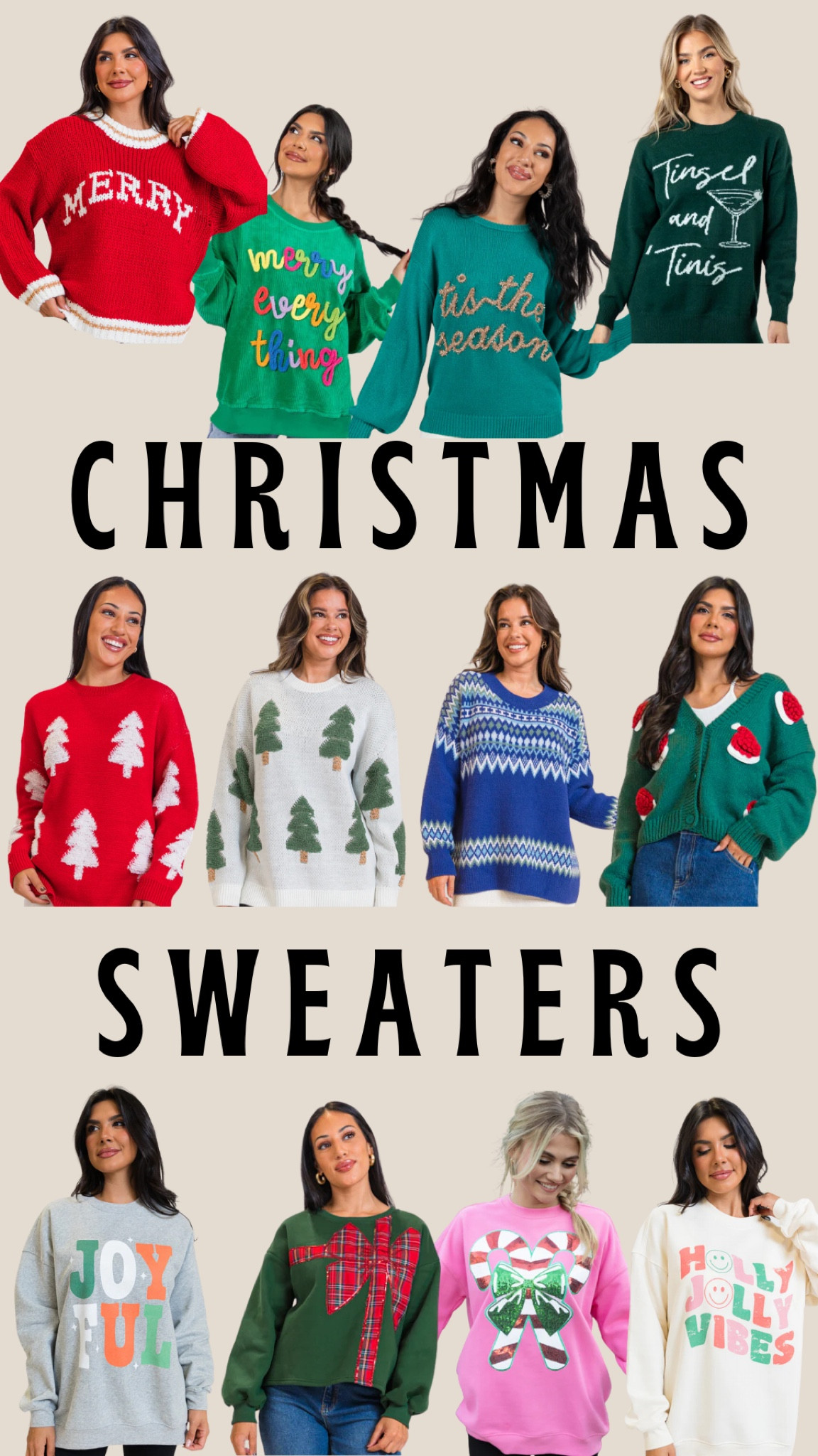 Christmas sweaters

#LTKSeasonal #LTKFindsUnder100 #LTKHoliday