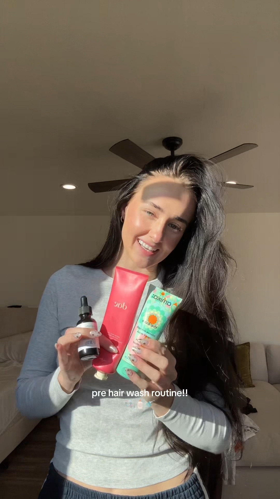 Pre hair wash routine!! 🫧🫧