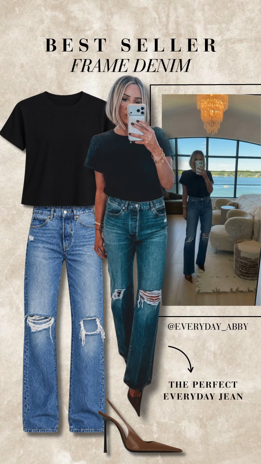 These jeans are 🤌 SO good for everyday wear!! Wearing a 28 in the color Voltage ✨

#LTKootd #LTKSeasonal #LTKdayinmylife