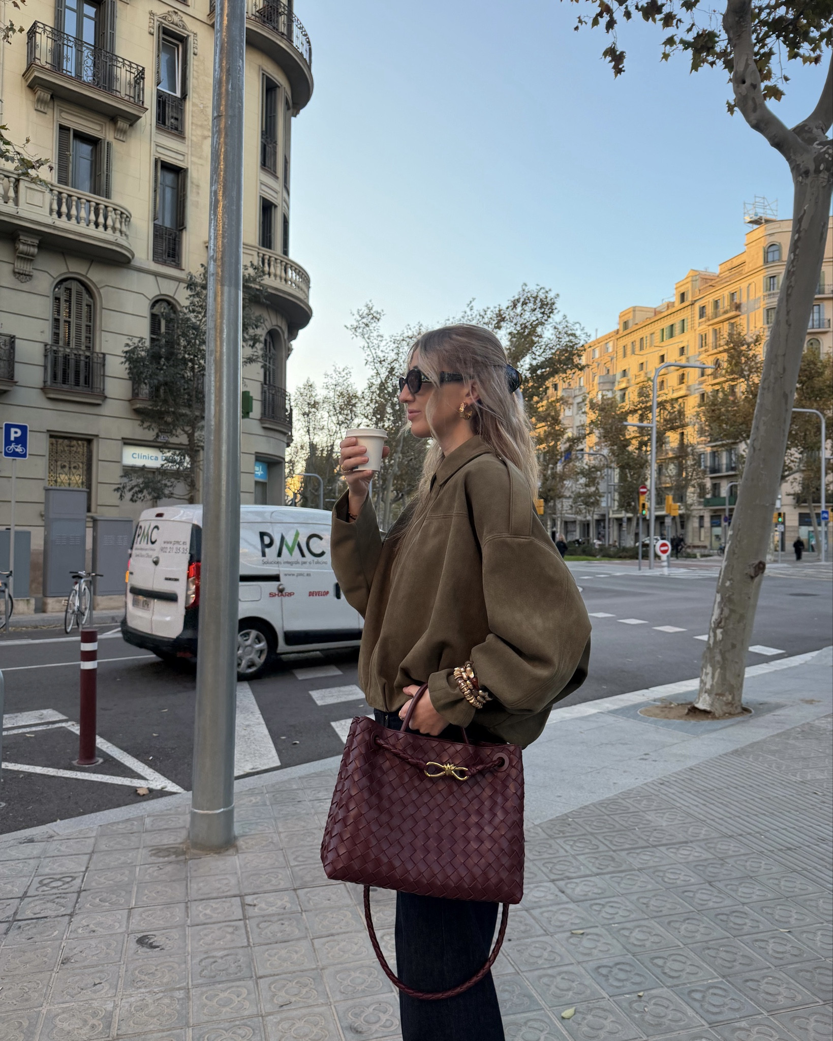 the burgundy bottega andiamo has been working overtime ❤️‍🔥

#LTKbag #LTKwinter #LTKstyletip