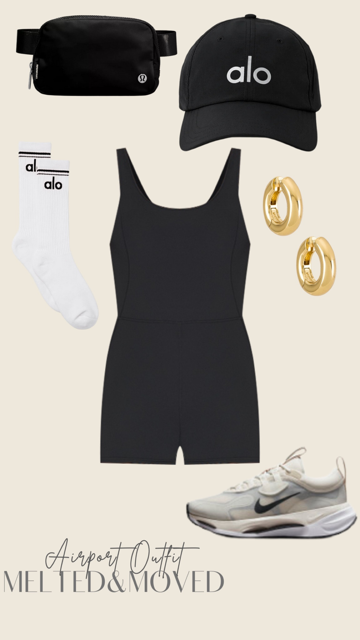 Airport Travel Outfit - casual style, athleisure, travel look

#LTKstyletip #LTKunder100 #LTKtravel