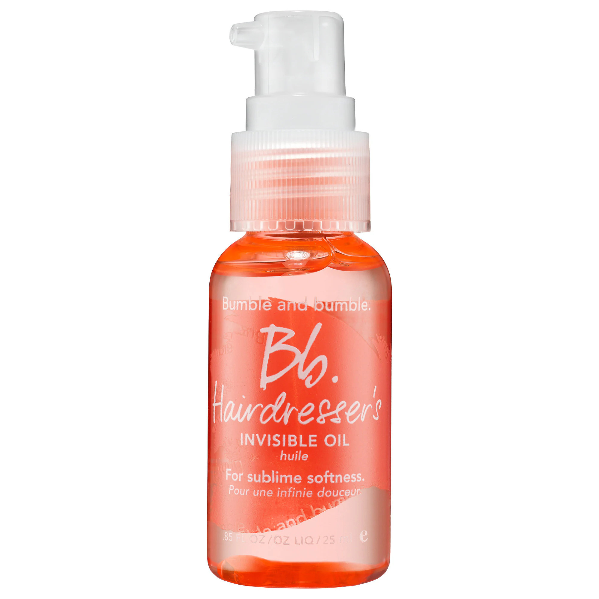 Bumble and bumble Mini Hairdresser's Invisible Oil Frizz Reducing Hair Oil 0.85 oz/ 25 mL | Sephora (US)