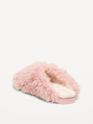 Faux Fur Slippers for Women | Old Navy (CA)