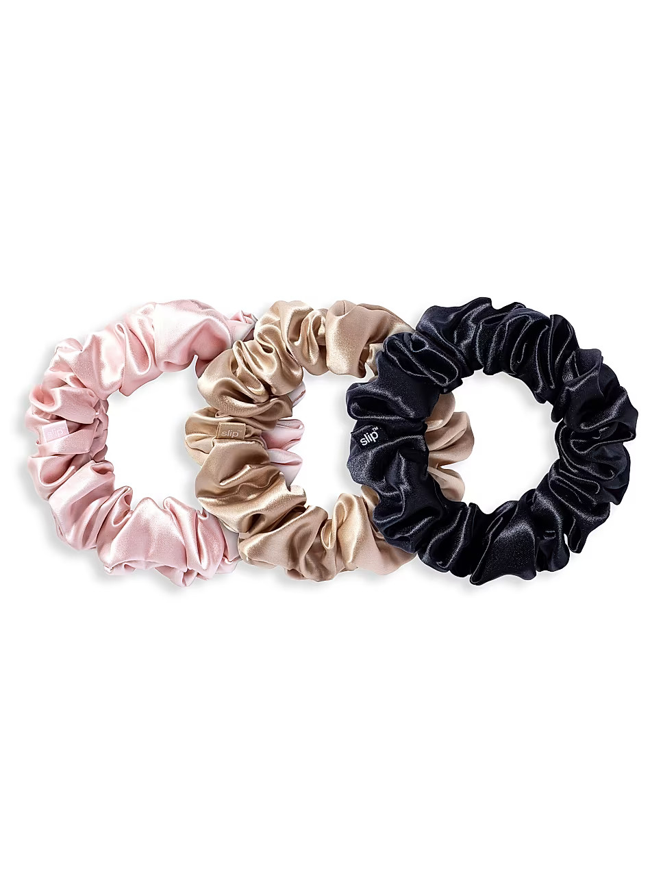 slip 3-Piece Pure Silk Large Scrunchie Set | Saks Fifth Avenue