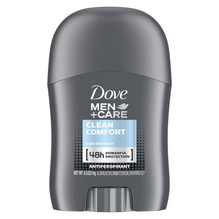 Dove Men+Care Clean Comfort 48-Hour Antiperspirant & Deodorant Stick - Trial Size - 0.5oz | Target