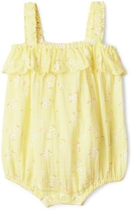 Amazon Essentials x Sofia Grainge Baby Girls' Cotton Gauze Sleeveless Romper | Amazon (US)