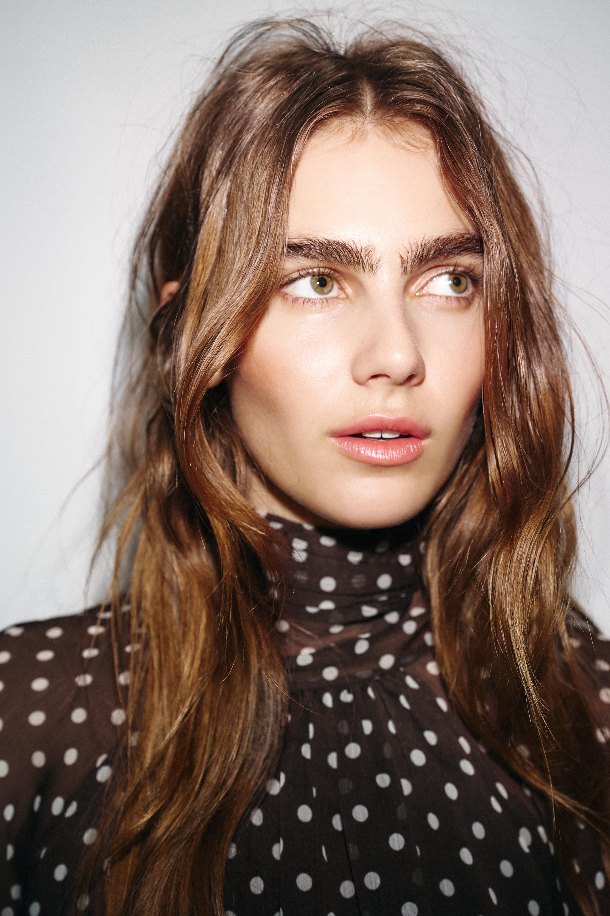 POLKA DOT BLOUSE WITH BOW | Zara US