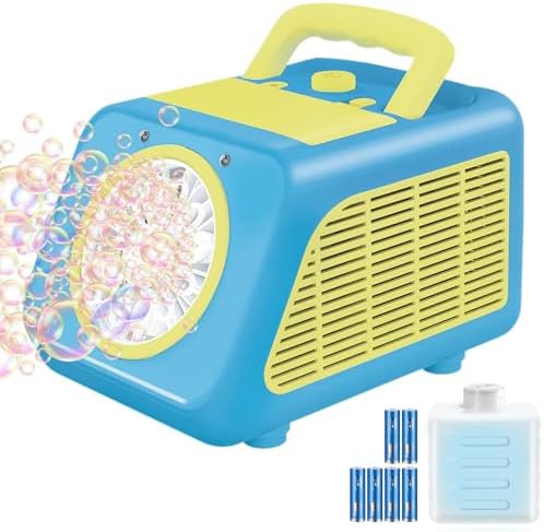 Bubble Machine Automatic Blower for Kids: Bubble Marker for Parties Battery Operated Bubble Machi... | Amazon (US)