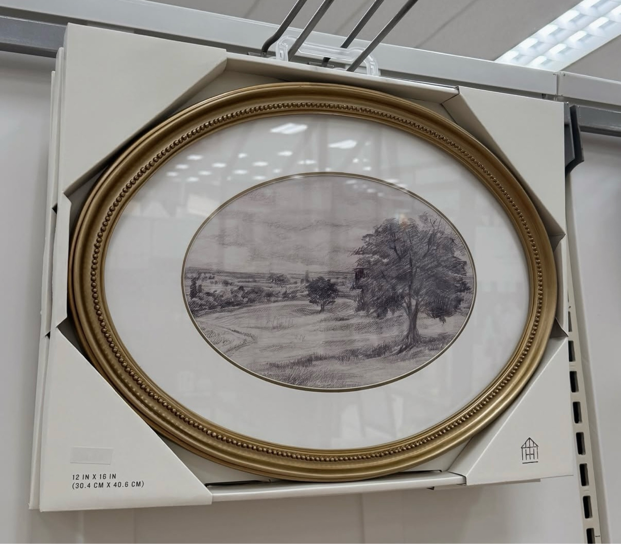 Expensive looking frame I would leave without! This gold oval framed art is beautiful for all year round 

#LTKFindsUnder50 #LTKStyleTip #LTKHome