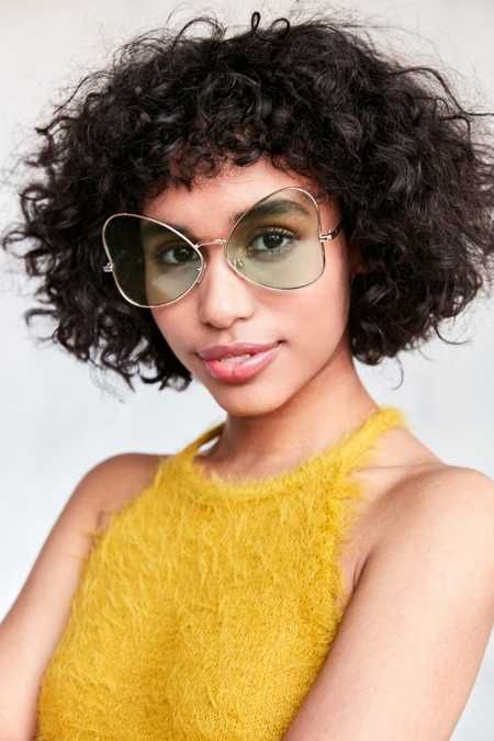 Slim Butterfly Sunglasses | Urban Outfitters US