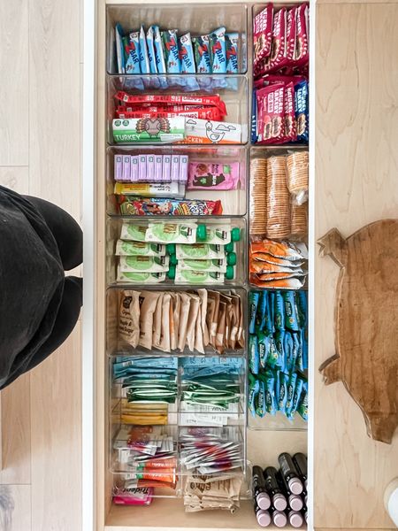 Snack drawers tight - let’s do this! 

#LTKfamily #LTKhome #LTKBacktoSchool