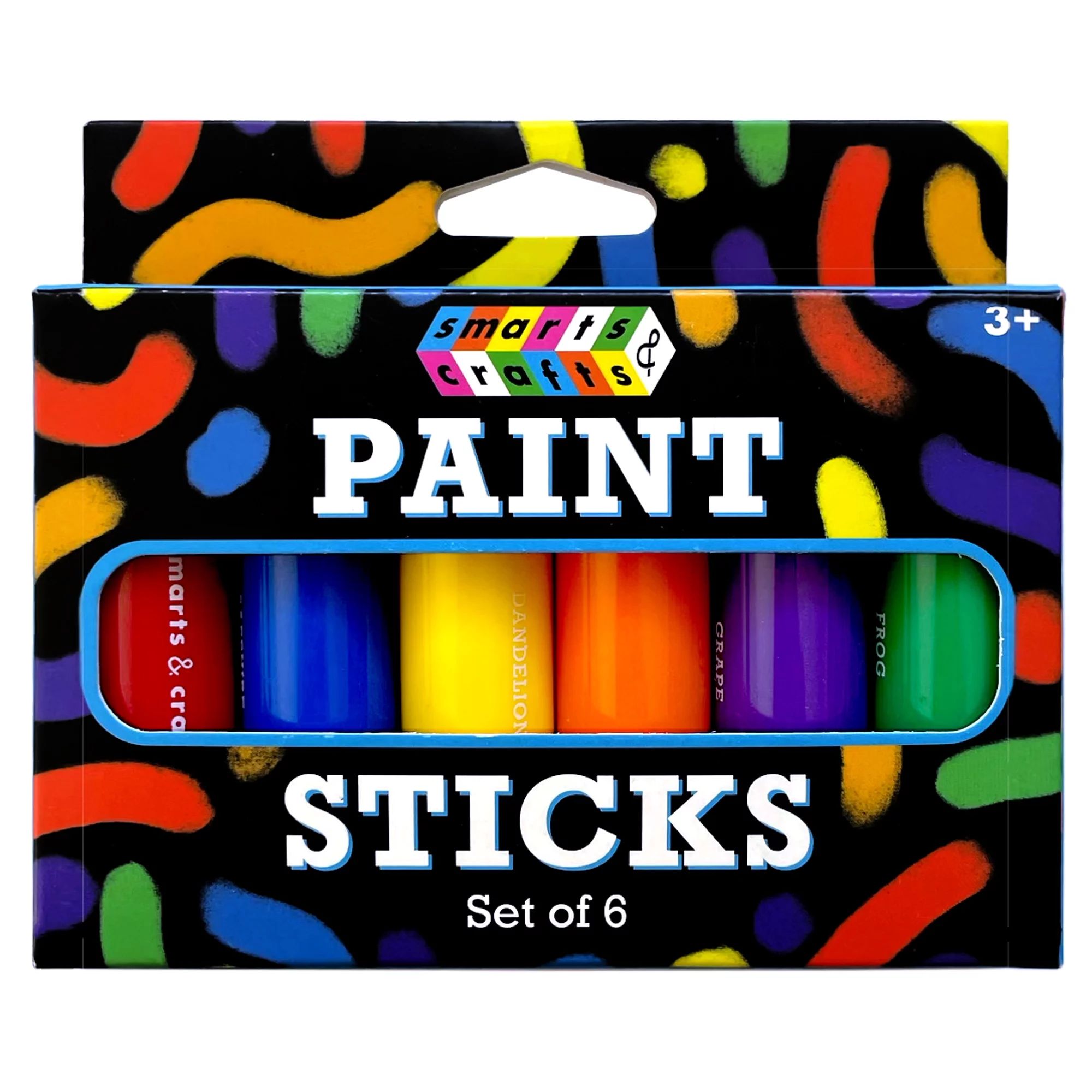 Smarts & Crafts 0.35 oz Multi-color Matte Kid's Craft Paint (6 Pack) - Walmart.com | Walmart (US)