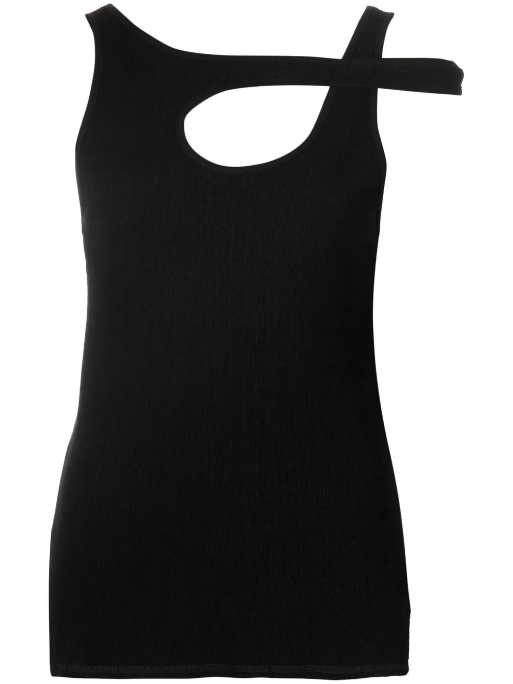 Bassike cut-out Detail Tank Top - Farfetch | Farfetch Global