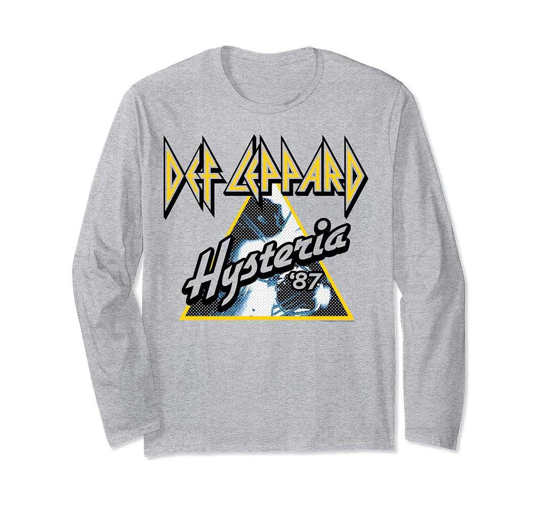 Def Leppard - Hysterical Long Sleeve T-Shirt | Amazon (US)