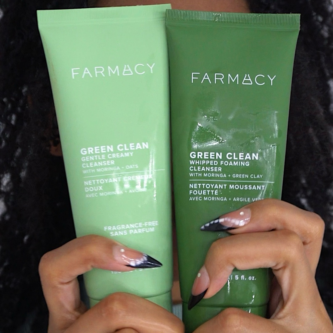 Gentle cleansing in the morning 🌝 + deep cleansing at night 🌚 