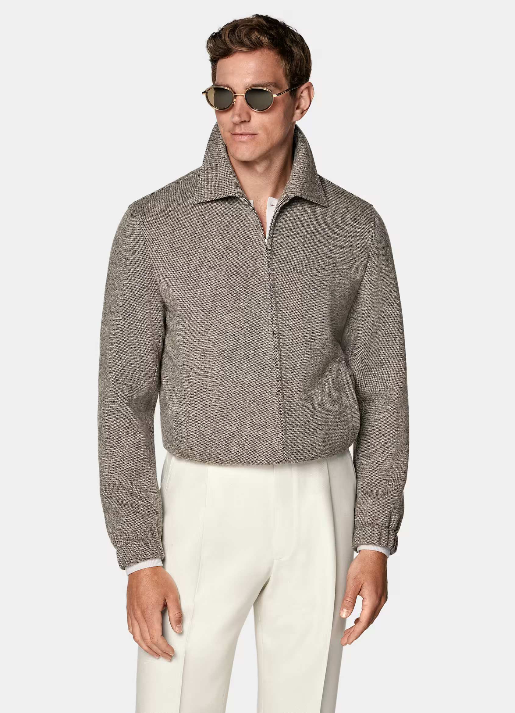 Brown Bomber Jacket
                                            
                                ... | Suitsupply (US)