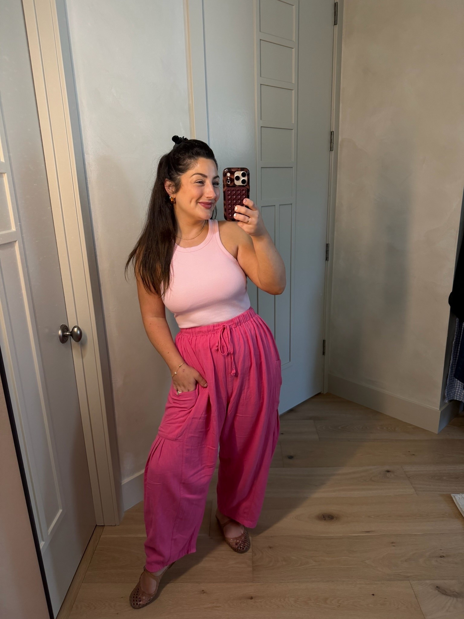 This outfit is bright and fun, and bringing me joy!!

Tank with built in shelf and removable pads size small

Oversized boho style pants size small 

5'0" 140lbs
Petite friendly

#LTKootd #LTKPetite #LTKSaleAlert