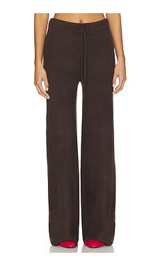 Bobi Wide Leg Pant in Umber from Revolve.com | Revolve Clothing (Global)
