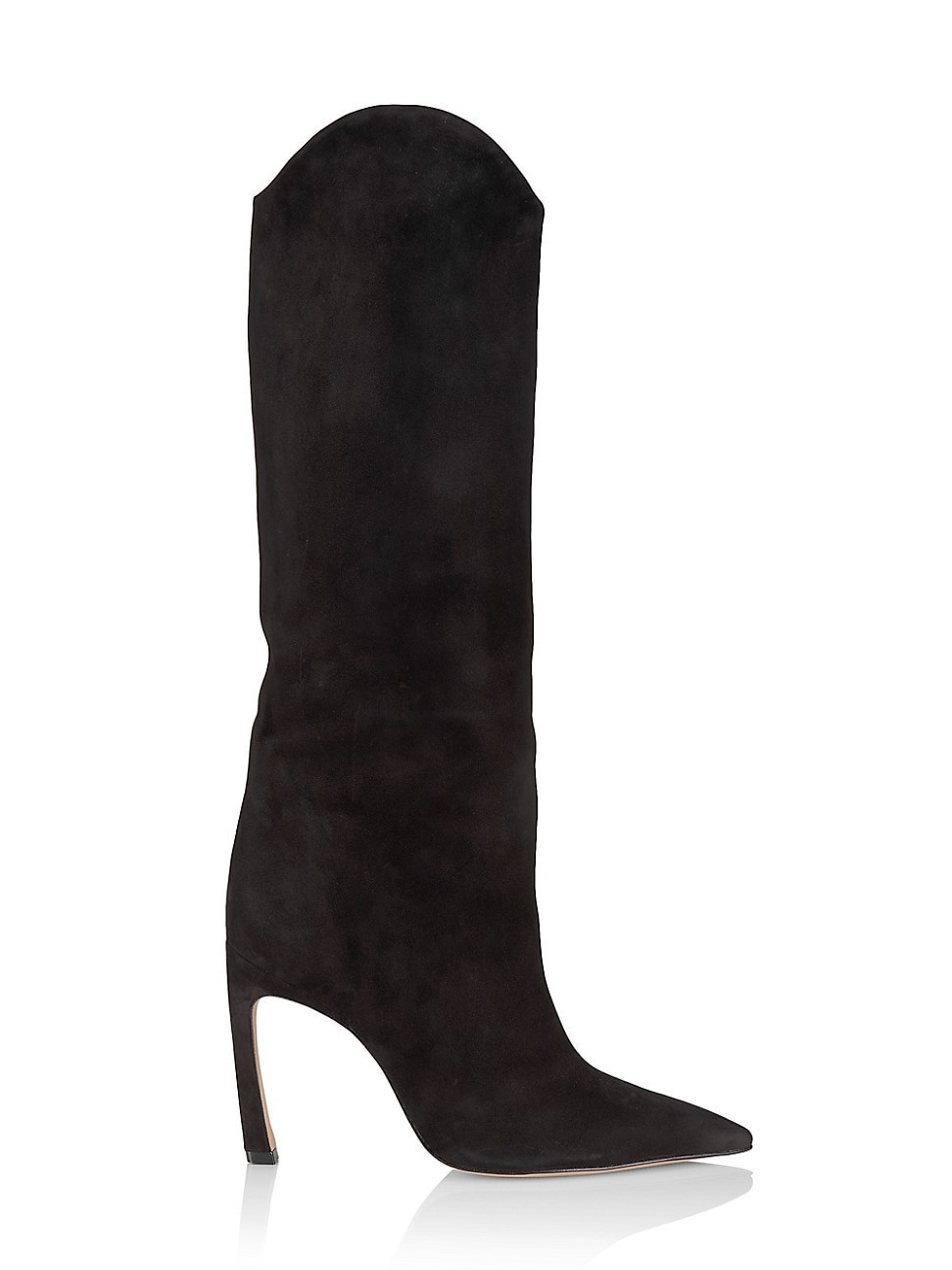 Women's Maryana Nubuck Knee-High Boots - Black - Size 7.5 | Saks Fifth Avenue
